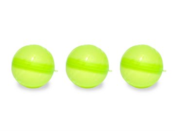 3 stk. genanvendelige vandballoner i grøn