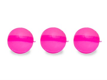 3 stk. genanvendelige vandballoner i pink