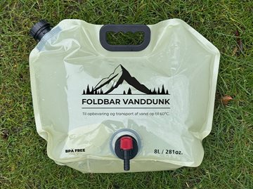 Foldbar vanddunk