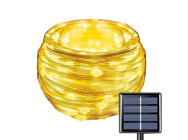 LED Solar lyskæde