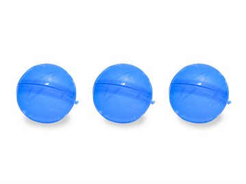 3 stk. genanvendelige vandballoner i blå